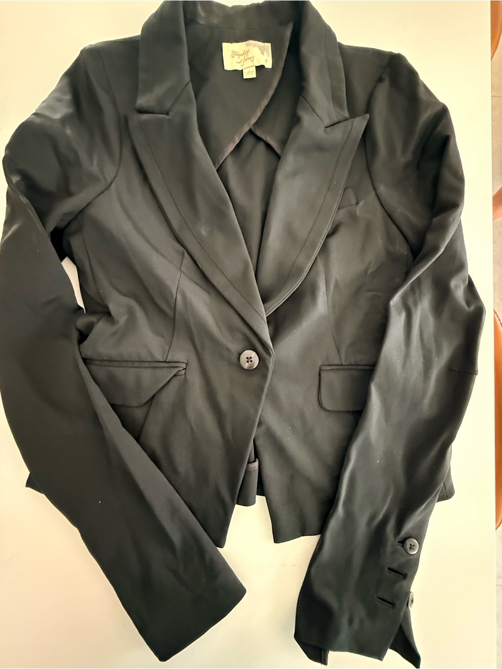 Y2K Vintage Elizabeth & James Classic Black Women's Blazer Jacket